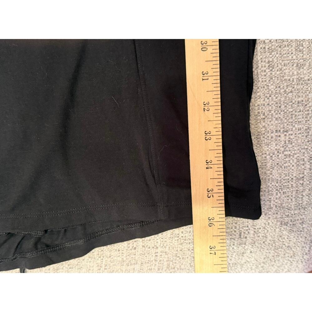 Victoria's Secret Black Maxi Dress Strappy Criss Cross Minimalist Slip Dress M - Picture 11 of 11